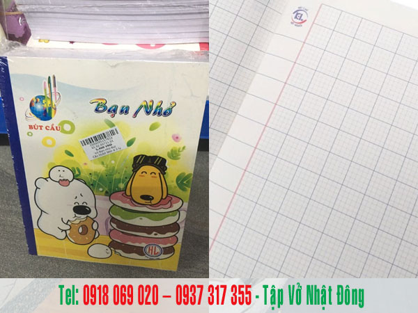 vở học sinh cấp 1