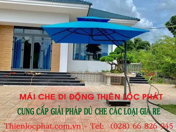 giá dù che nắng ngoài trời