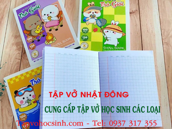 vở học sinh 5 ô ly