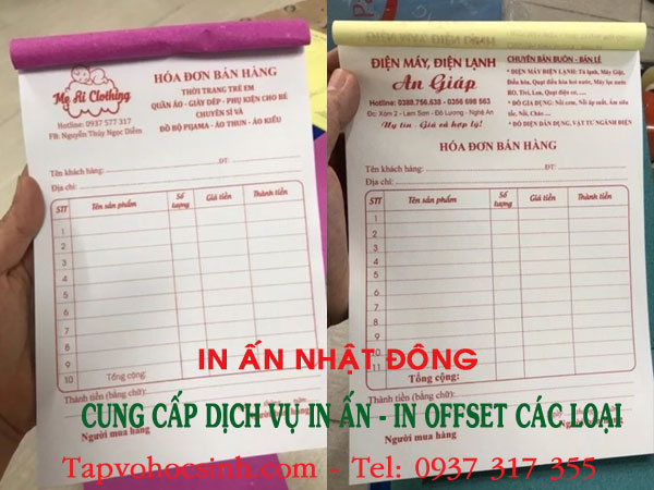 Chỉ từ 20k, in hóa đơn bán lẻ Gò Vấp, HCM giá rẻ theo yêu cầu cực kỳ sắc nét 5 in-hoa-don-ban-le-go-vap