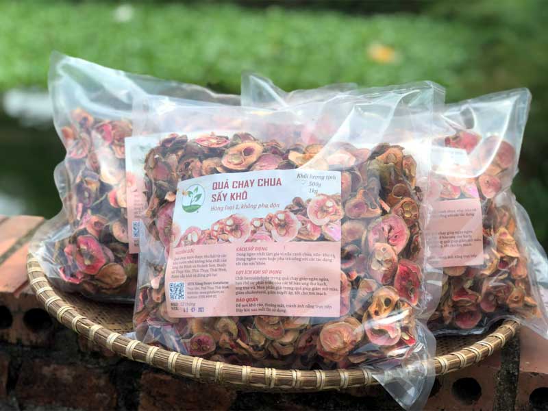 Quả Chay xấy khô hút chân không